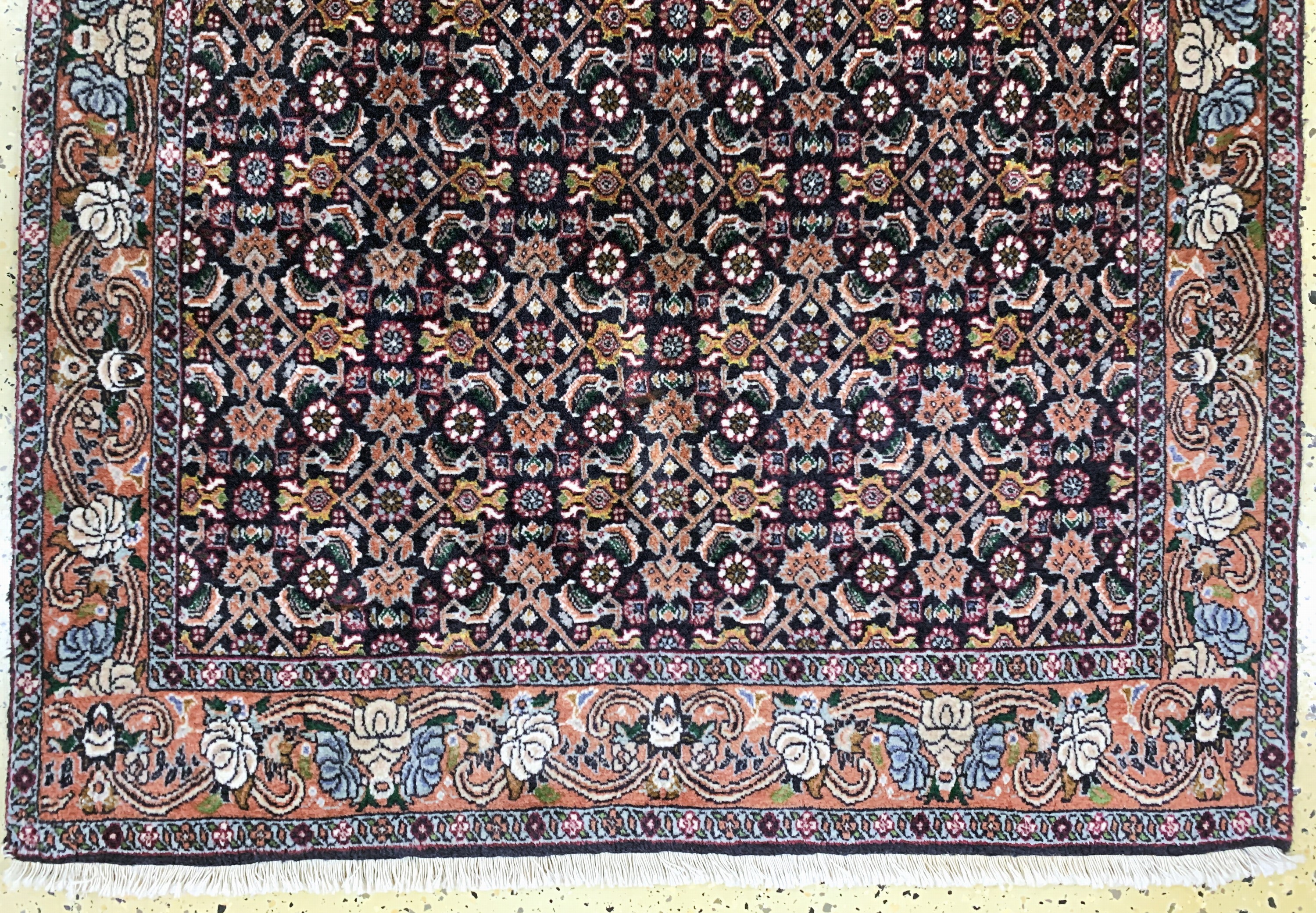 Detail c: Bidjar Kork fein, Persien, Ende 20.Jhd, Korkwolle auf Baumwolle, ca. 165 x 103 cm, EHZ: 2