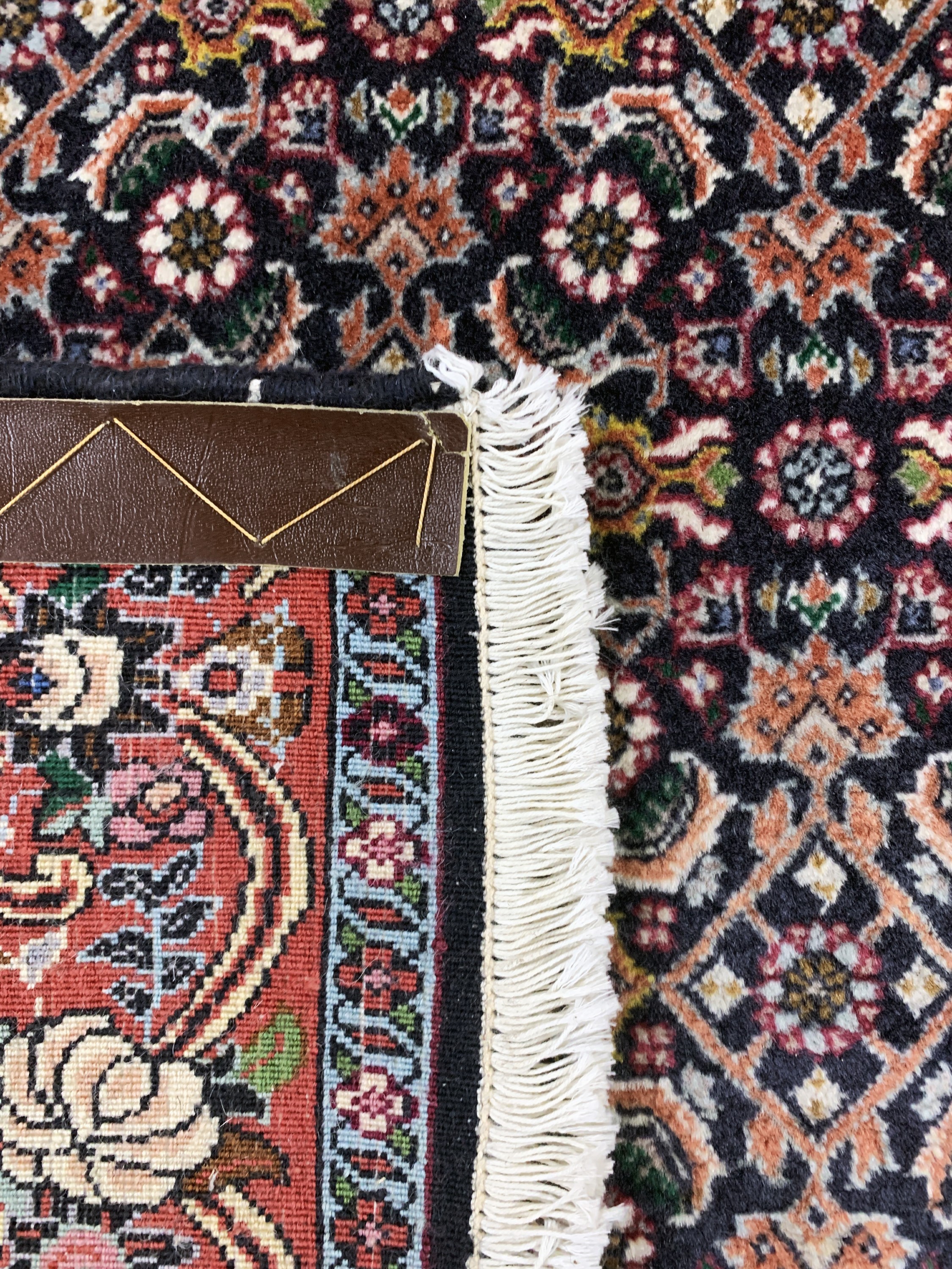 Detail d: Bidjar Kork fein, Persien, Ende 20.Jhd, Korkwolle auf Baumwolle, ca. 165 x 103 cm, EHZ: 2