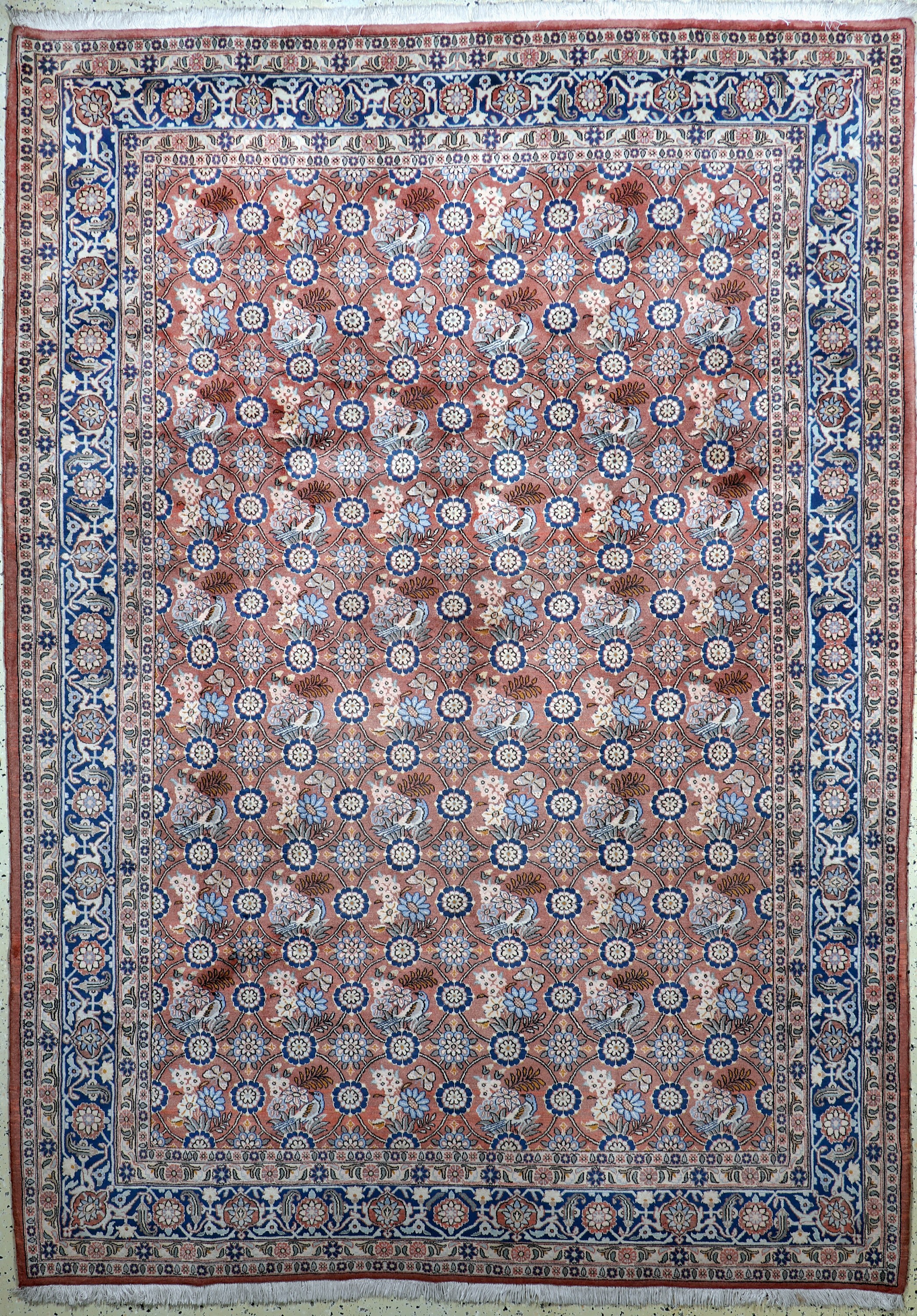 Image 27012867 - Weramin Kork fein, Persien, Ende 20.Jhd, Korkwolle auf Baumwolle, ca. 290 x 210 cm, ...