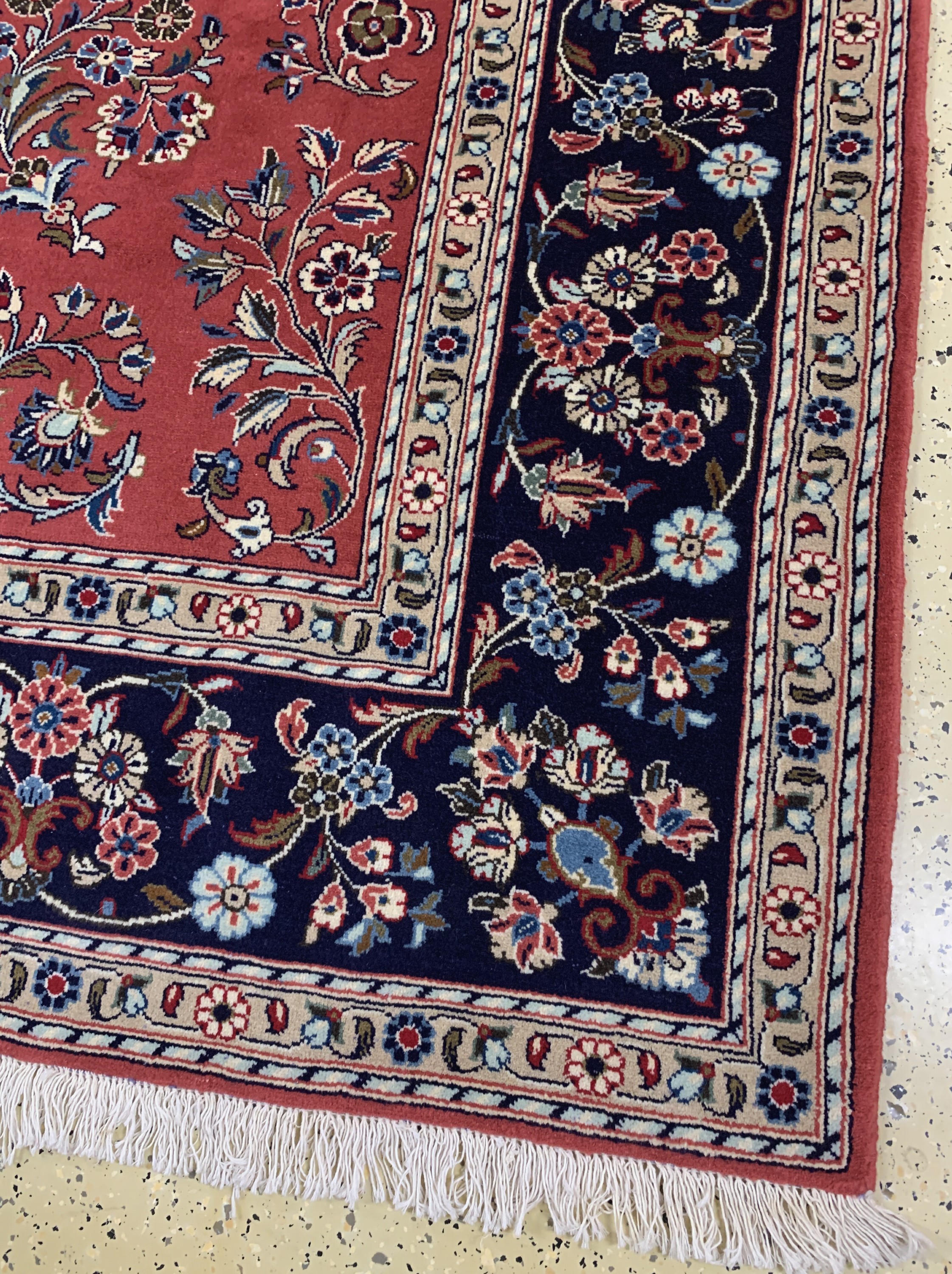 Detail a: Sarogh, Persien, Ende 20.Jhd, Wolle auf Baumwolle, ca. 300 x 210 cm, EHZ:(nahezu neuwertig).