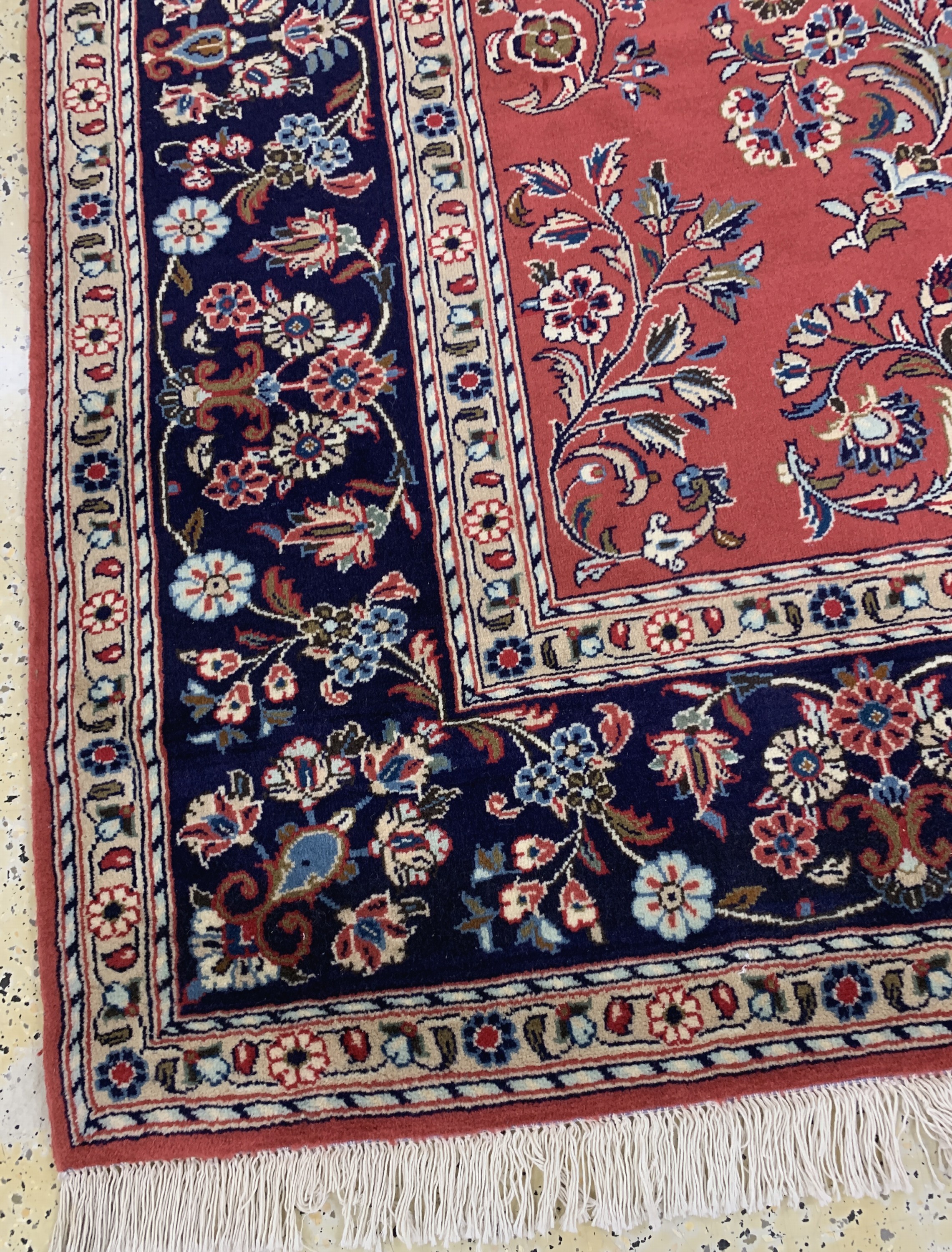 Detail i: Sarogh, Persien, Ende 20.Jhd, Wolle auf Baumwolle, ca. 300 x 210 cm, EHZ:(nahezu neuwertig).
