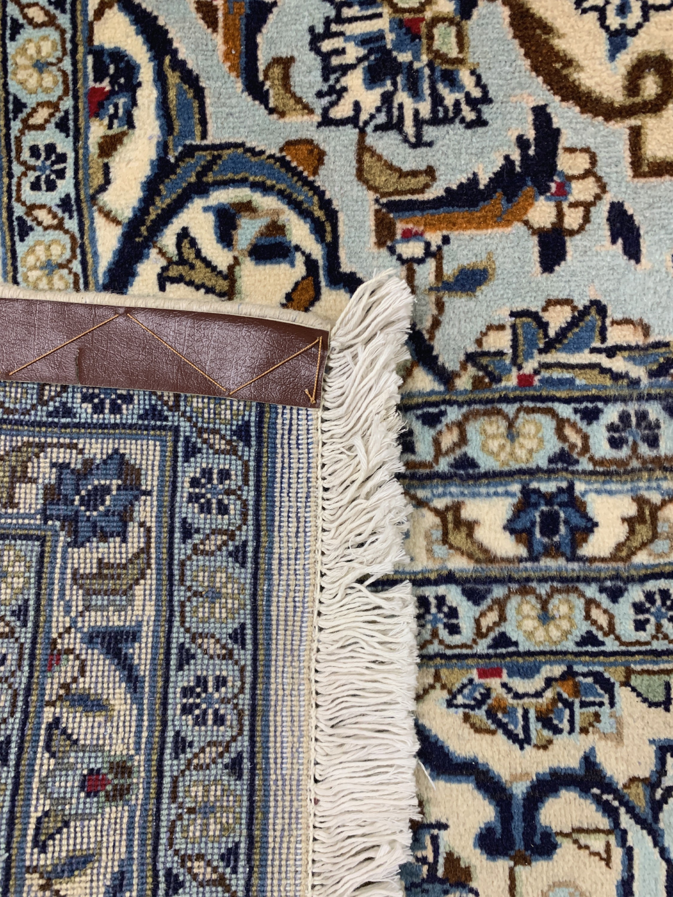 Detail j: Keschan, Persien, Ende 20.Jhd, Wolle auf Baumwolle, ca. 353 x 250 cm, EHZ:(nahezu neuwertig)
