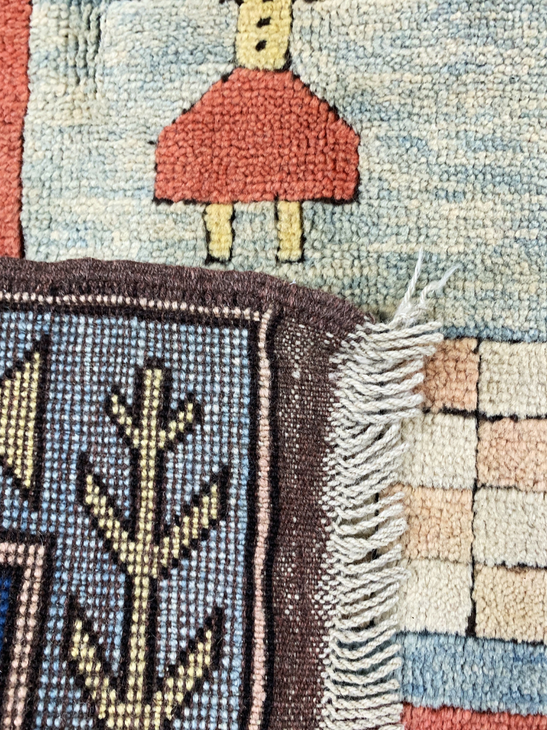 Detail f: Kars, Türkei, Ende 20.Jhd, Wolle auf Wolle,ca. 275 x 185 cm, EHZ: 1-2