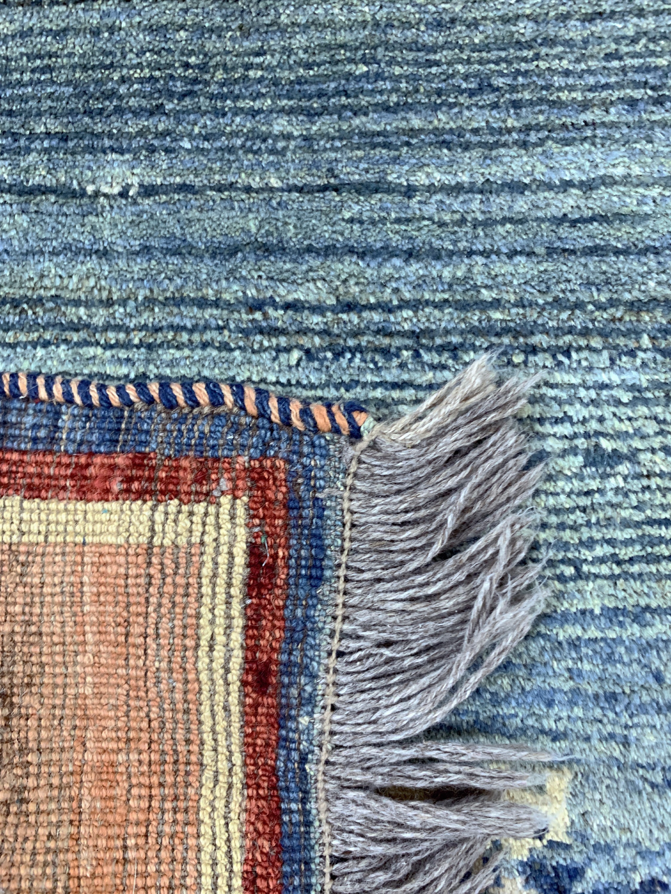 Detail f: Gabbeh alt, Persien, Mitte 20.Jhd, Wolle auf Wolle, ca. 210 x 183 cm, EHZ: 2