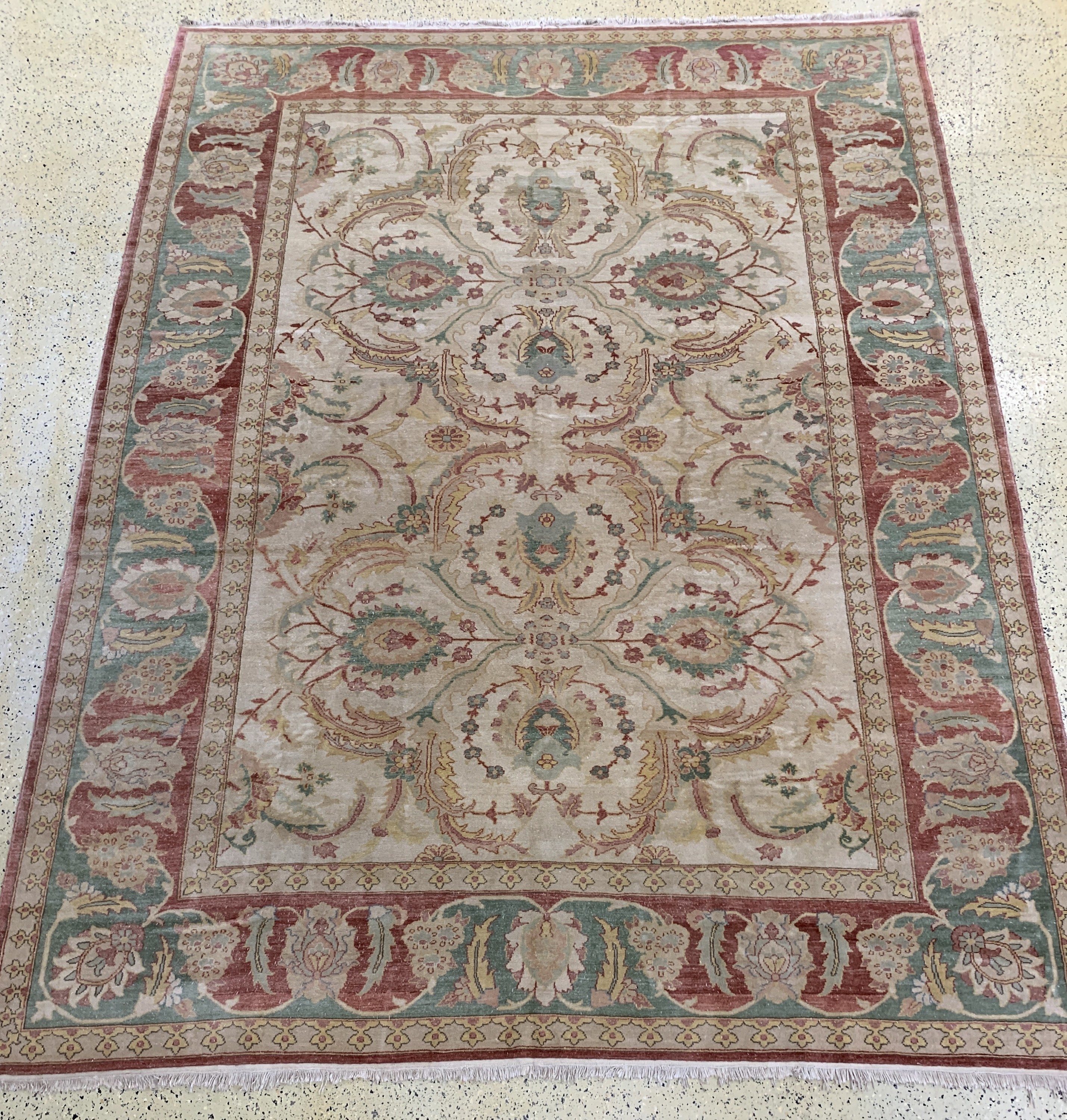 Image 27012877 - Zigler Mahal, Ägypten, Ende 20.Jhd, Wolle auf Baumwolle, ca. 414 x 322 cm, EHZ: 1-2