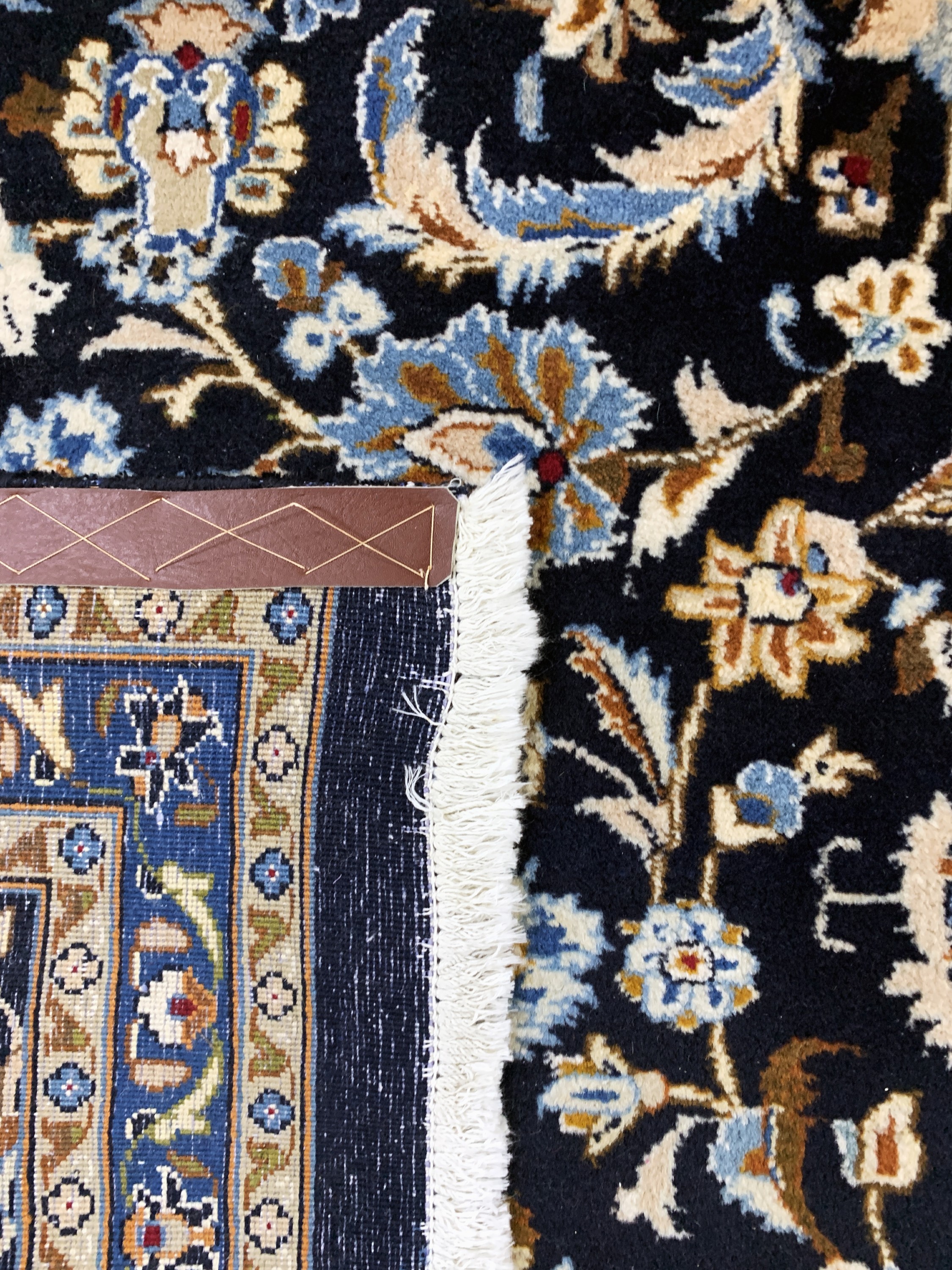 Detail j: Kaschmar Kork fein, Persien, Ende 20.Jhd, Korkwolle auf Baumwolle, ca. 350 x 250 cm, EHZ: 2