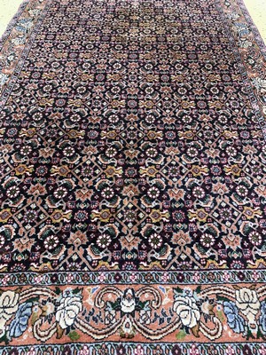 27012850b - Bidjar Kork fein, Persien, Ende 20.Jhd, Korkwolle auf Baumwolle, ca. 165 x 103 cm, EHZ: ...