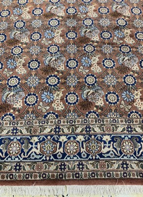 27012867f - Weramin Kork fein, Persien, Ende 20.Jhd, Korkwolle auf Baumwolle, ca. 290 x 210 cm, ...