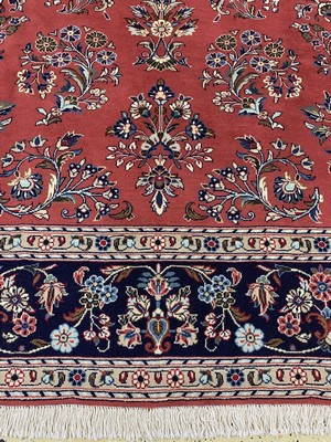 27012868b - Sarogh, Persien, Ende 20.Jhd, Wolle auf Baumwolle, ca. 300 x 210 cm, EHZ:(nahezu ...