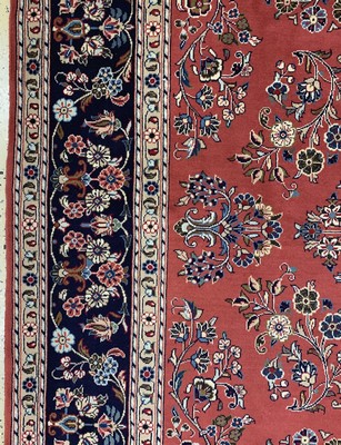 27012868d - Sarogh, Persien, Ende 20.Jhd, Wolle auf Baumwolle, ca. 300 x 210 cm, EHZ:(nahezu ...