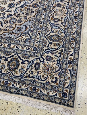 27012869f - Keschan, Persien, Ende 20.Jhd, Wolle auf Baumwolle, ca. 353 x 250 cm, EHZ:(nahezu ...