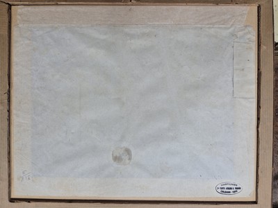 27012875c - Henri Joseph Harpignies, 1819 Valenciennes -1916 Saint-Prive, ´Peniche sur Canal´, ...