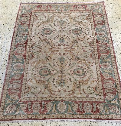 Image Zigler Mahal, Ägypten, Ende 20.Jhd, Wolle auf Baumwolle, ca. 414 x 322 cm, EHZ: 1-2