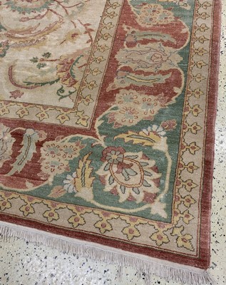 27012877a - Zigler Mahal, Ägypten, Ende 20.Jhd, Wolle auf Baumwolle, ca. 414 x 322 cm, EHZ: 1-2