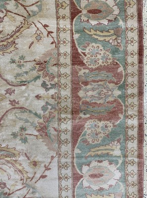 27012877f - Zigler Mahal, Ägypten, Ende 20.Jhd, Wolle auf Baumwolle, ca. 414 x 322 cm, EHZ: 1-2