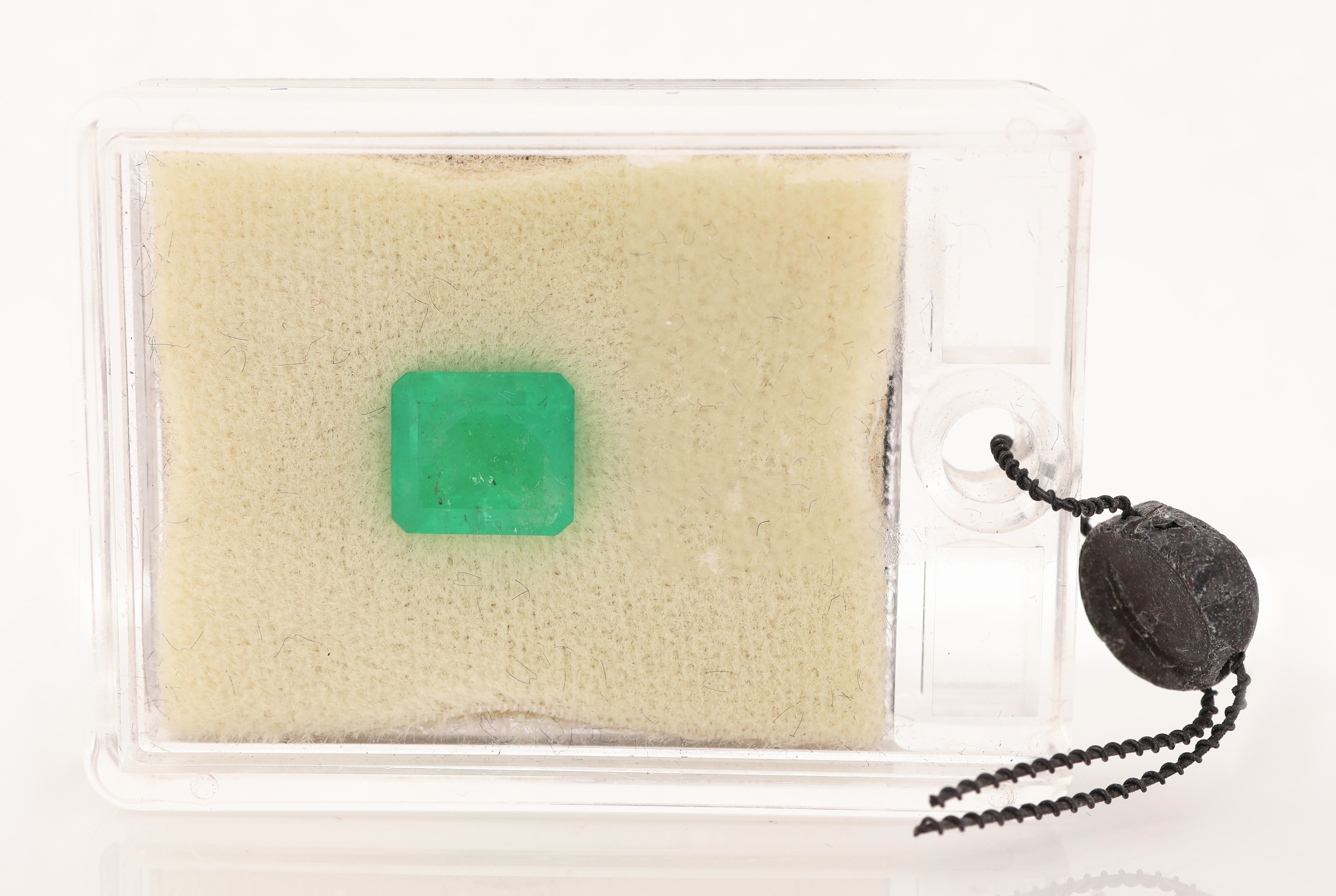 Image 27012937 - Loser kolumbianischer Smaragd, ca. 4.21 ct, Treppenschliff, sehr schöne Farbe ...