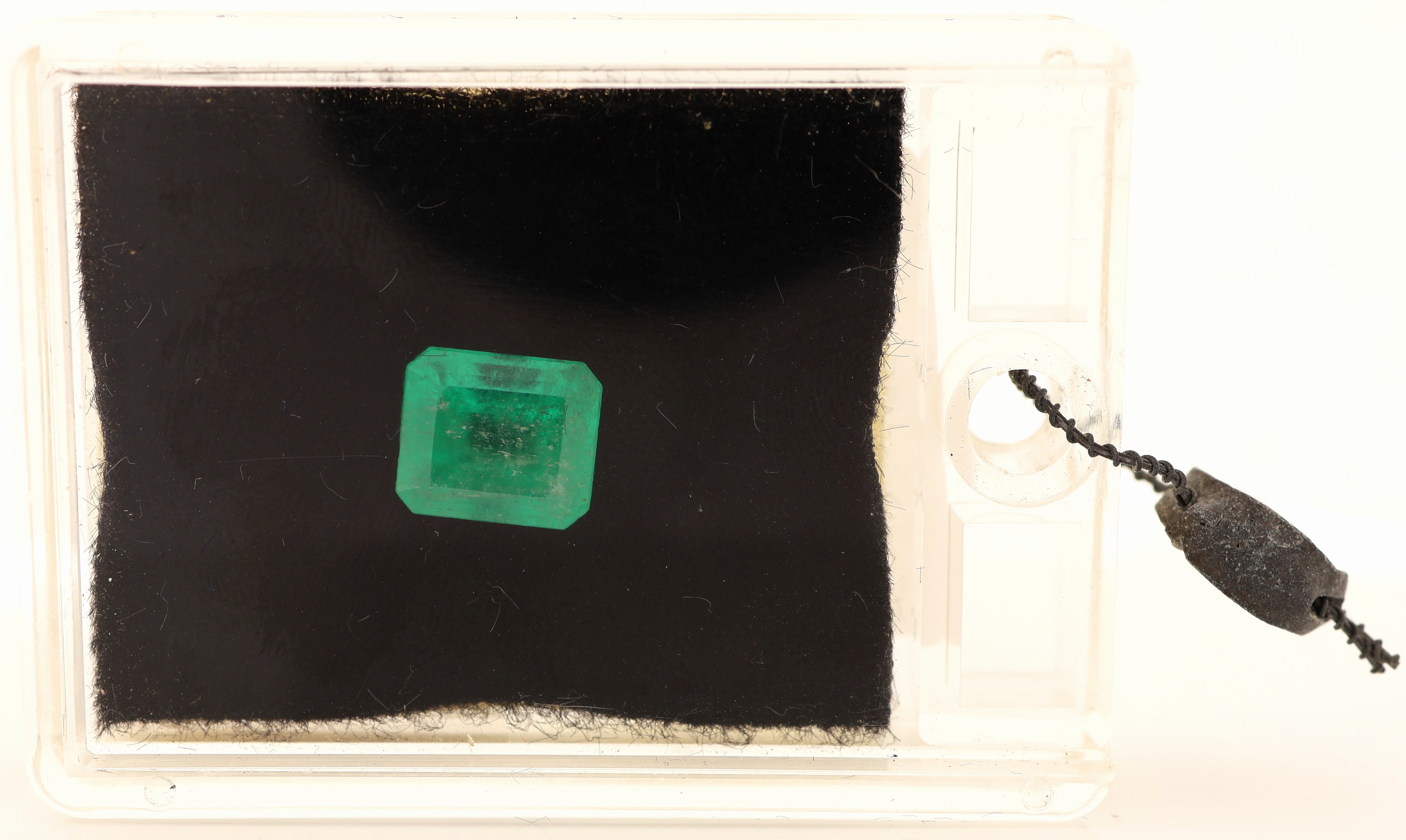 Image 27012939 - Loser kolumbianischer Smaragd, ca. 3.56 ct, Treppenschliff Schätzpreis: 700, - EUR