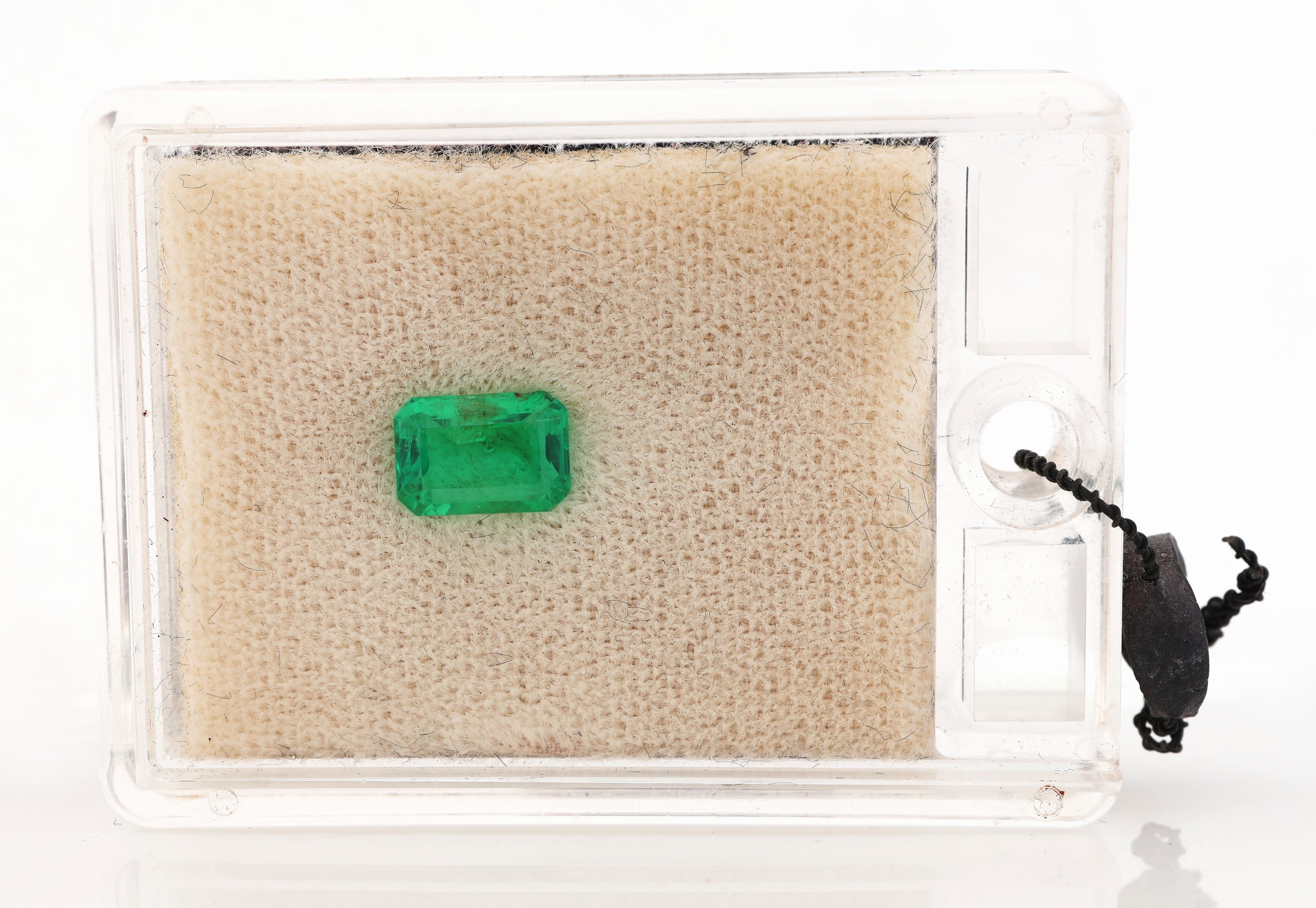 Image 27012942 - Loser kolumbianischer Smaragd, ca. 1.77 ct, Treppenschliff, sehr schöne Farbe ...