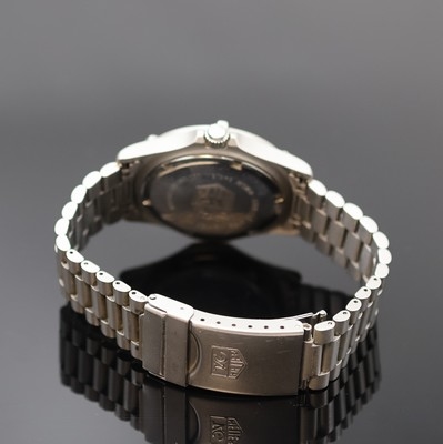 Detail b: TAG HEUER Professional 2000 Armbanduhr Referenz 962.006, Schweiz um 2000, Edelstahlgeh. inkl. Gliederband m. Faltschl. und Tauchverlängerung, ...