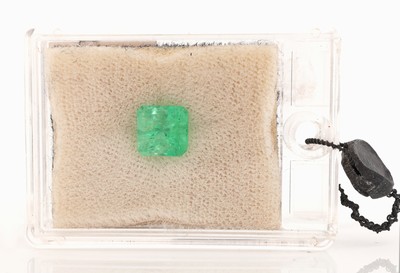 Image Loser kolumbianischer Smaragd, ca. 3.79 ct, Treppenschliff Schätzpreis: 700, - EUR