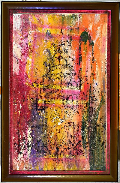 Image Dr. Joszef Toth, geb. 1944 Kernei/Ungarn, ´Englischer Garten´, 1996, verso signiert und ...