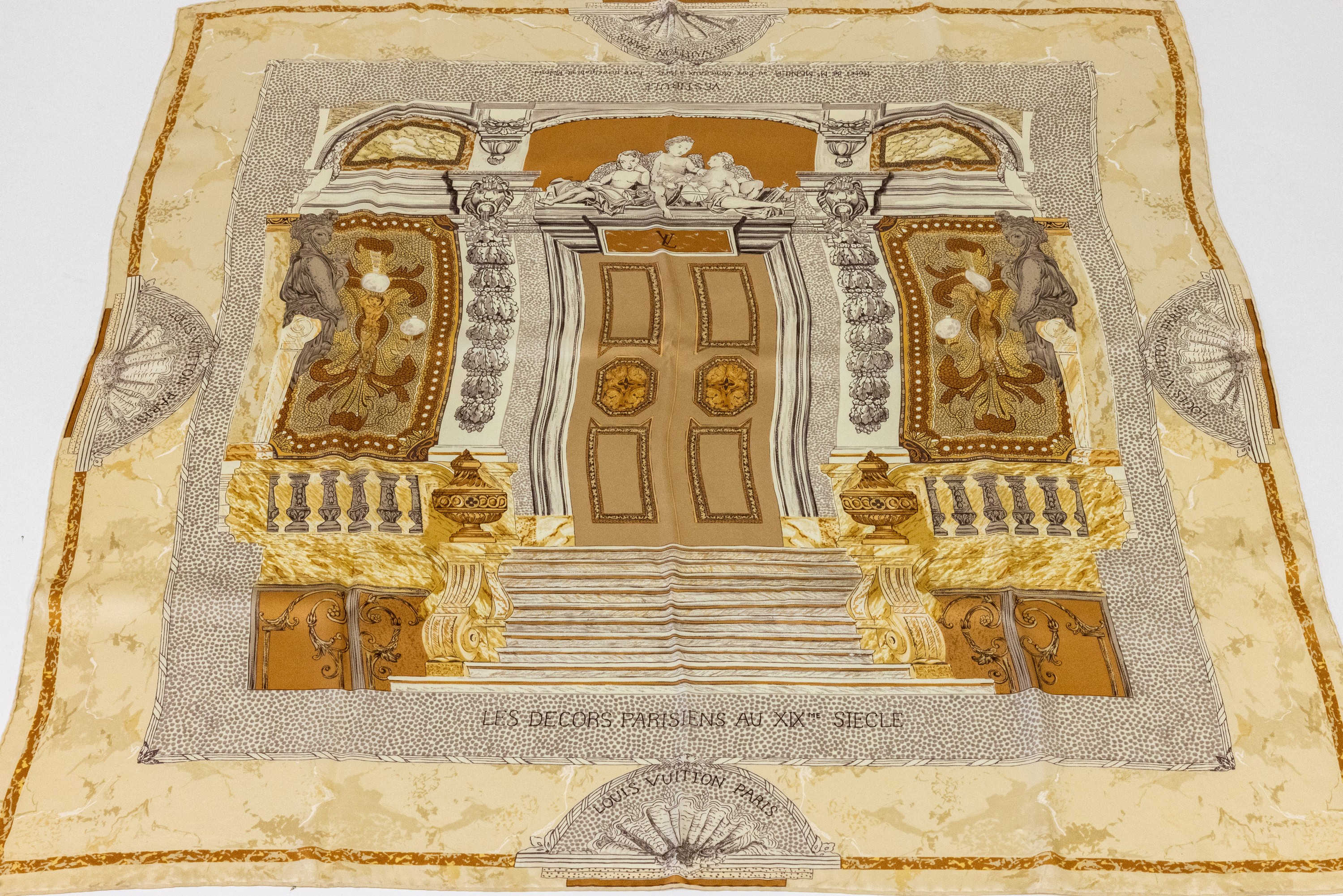 Image 27014164 - LOUIS VUITTON Seiden-Carree, ´Vestibule, Hotel de M Menier au Parc Monceaux a Paris´ ...