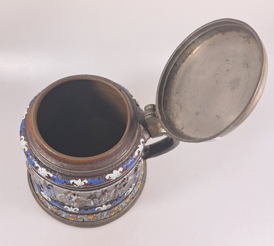 27014170c - Creußener Apostelkrug, Bayern, datiert 1673, Ausführung 17./18.Jh., salzglasiertes ...