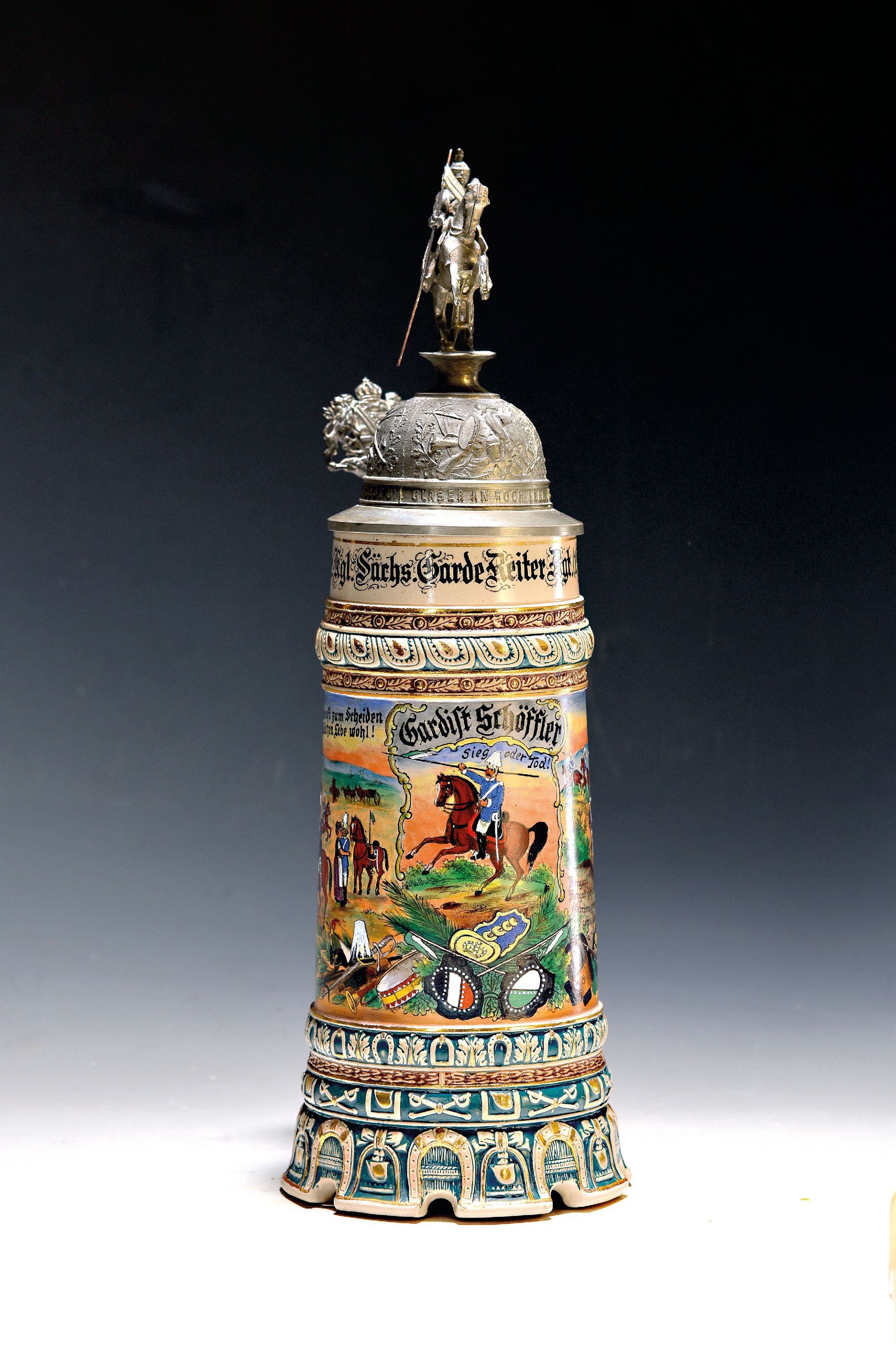 Image 27014224 - Reservistenkrug, 4. Eskadron Kgl. Sächsisches Garde Reiter Regiment (1. Schweres Rgt.), ...