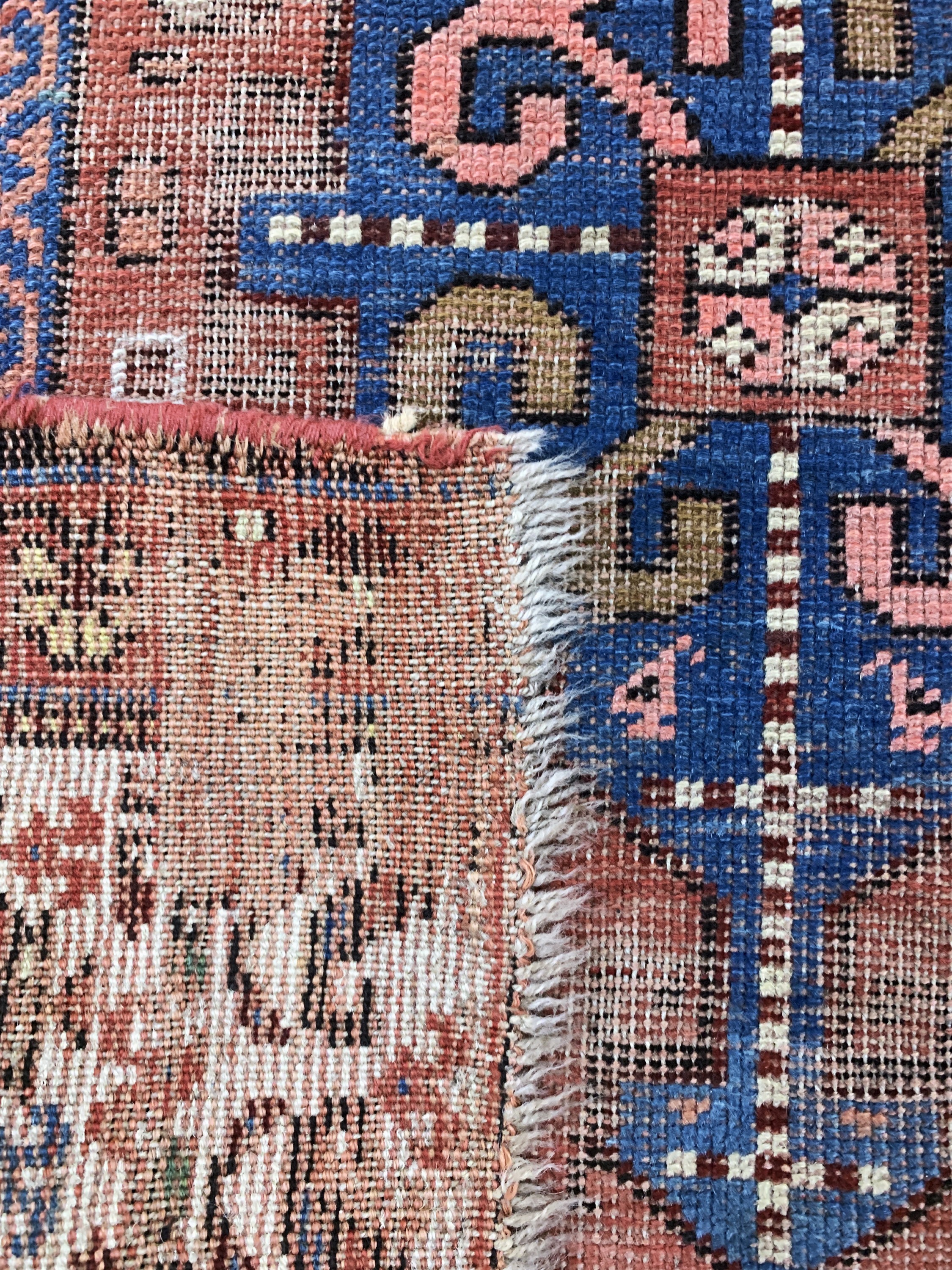 Detail e: Antiker Bakhshaish, Persien, 19.Jhd, Wolle auf Wolle, ca. 343 x 97 cm, EHZ: 4