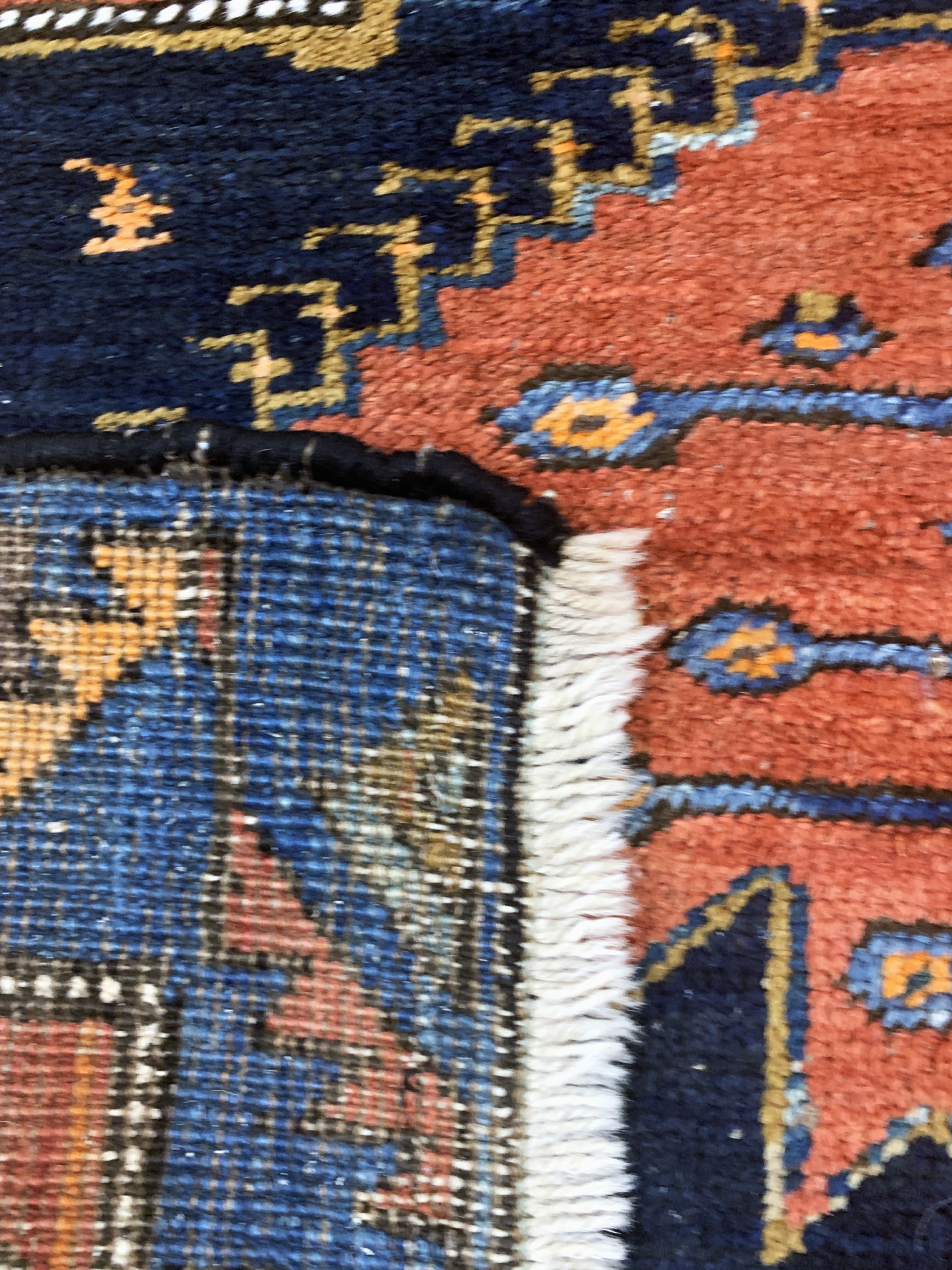 Detail e: Shahsawan antik, Persien, um 1900, Wolle auf Wolle, ca. 305 x 110 cm, EHZ: 3