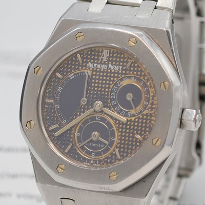 27014577a - AUDEMARS PIGUET Royal Oak Dual Time Herrenarmbanduhr Referenz 25730ST, Schweiz lt. ...