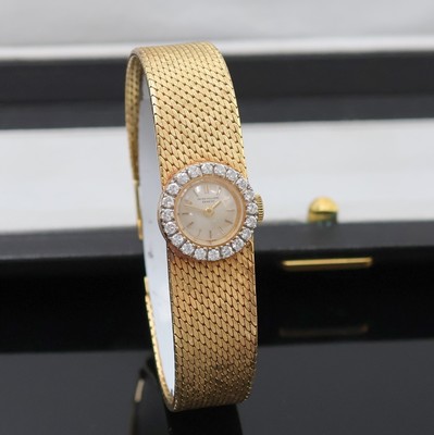 27014834b - PATEK PHILIPPE Damenarmbanduhr in GG 750/000 mit Diamanten Referenz 3282/46, Schweiz um ...