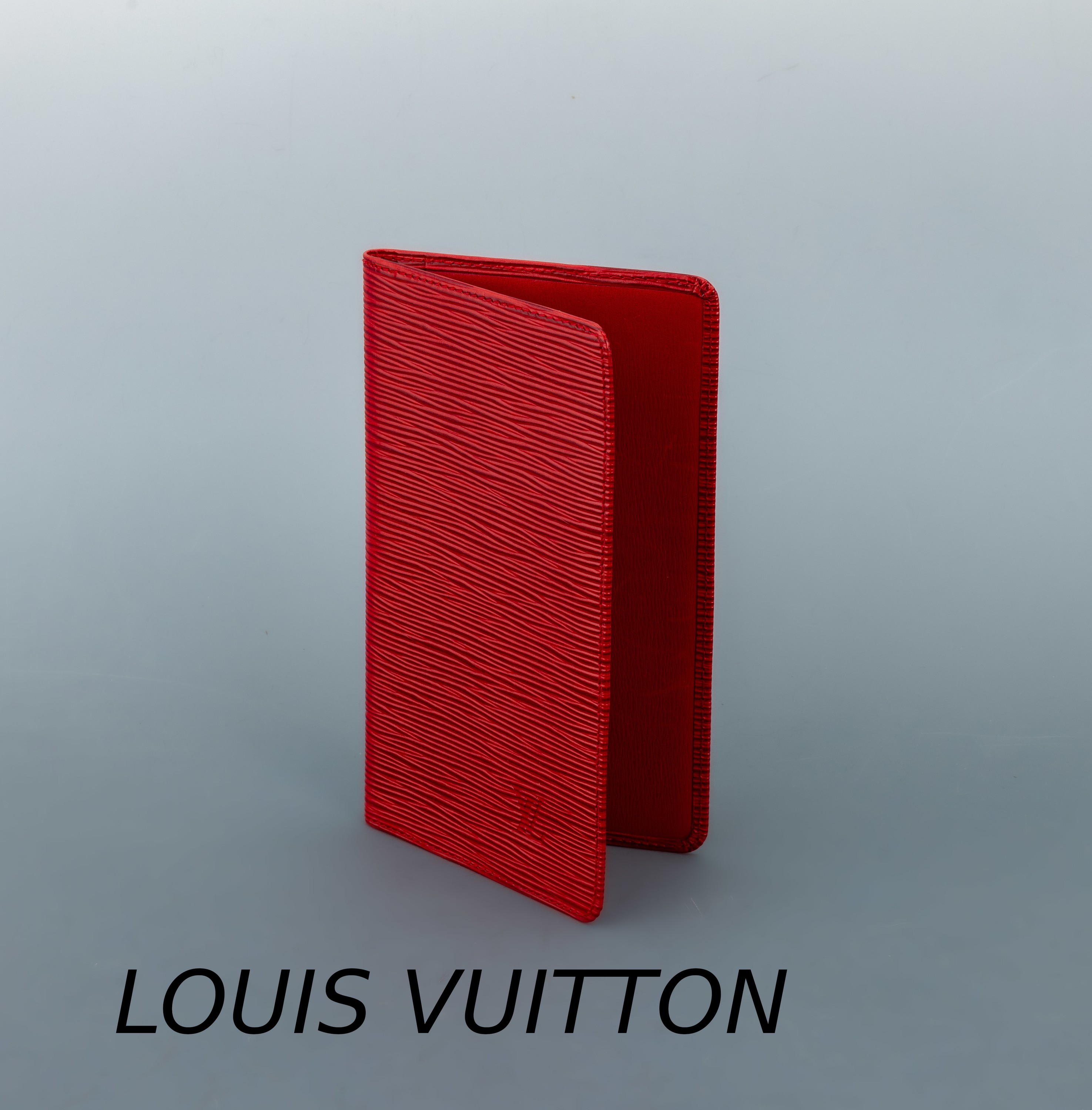Image 27015106 - LOUIS VUITTON Brieftasche/Organizer, ´Epi red long Wallet´, rotes Epileder, links 6 ...