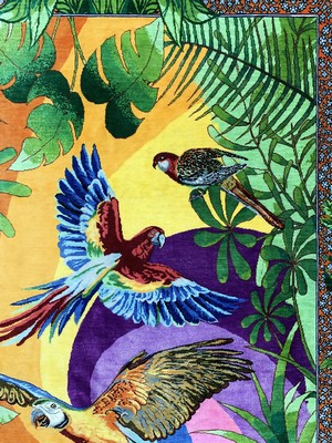 27017024e - Ghom Seide fein Persien, signiert´Bahrami´,Ende 20.Jhd, reine Naturseide, ca. 150 x 98 ...