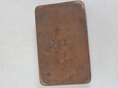 27017044c - Opiumdose, Tintendose und Deckeldose aus China, Metall versilbert, z.T. mit ...