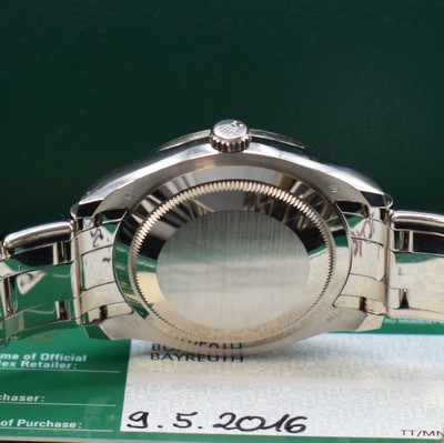 27017145e - ROLEX seltene Armbanduhr Datejust Pearlmaster in WG 750/000 mit original Steinbesatz ...