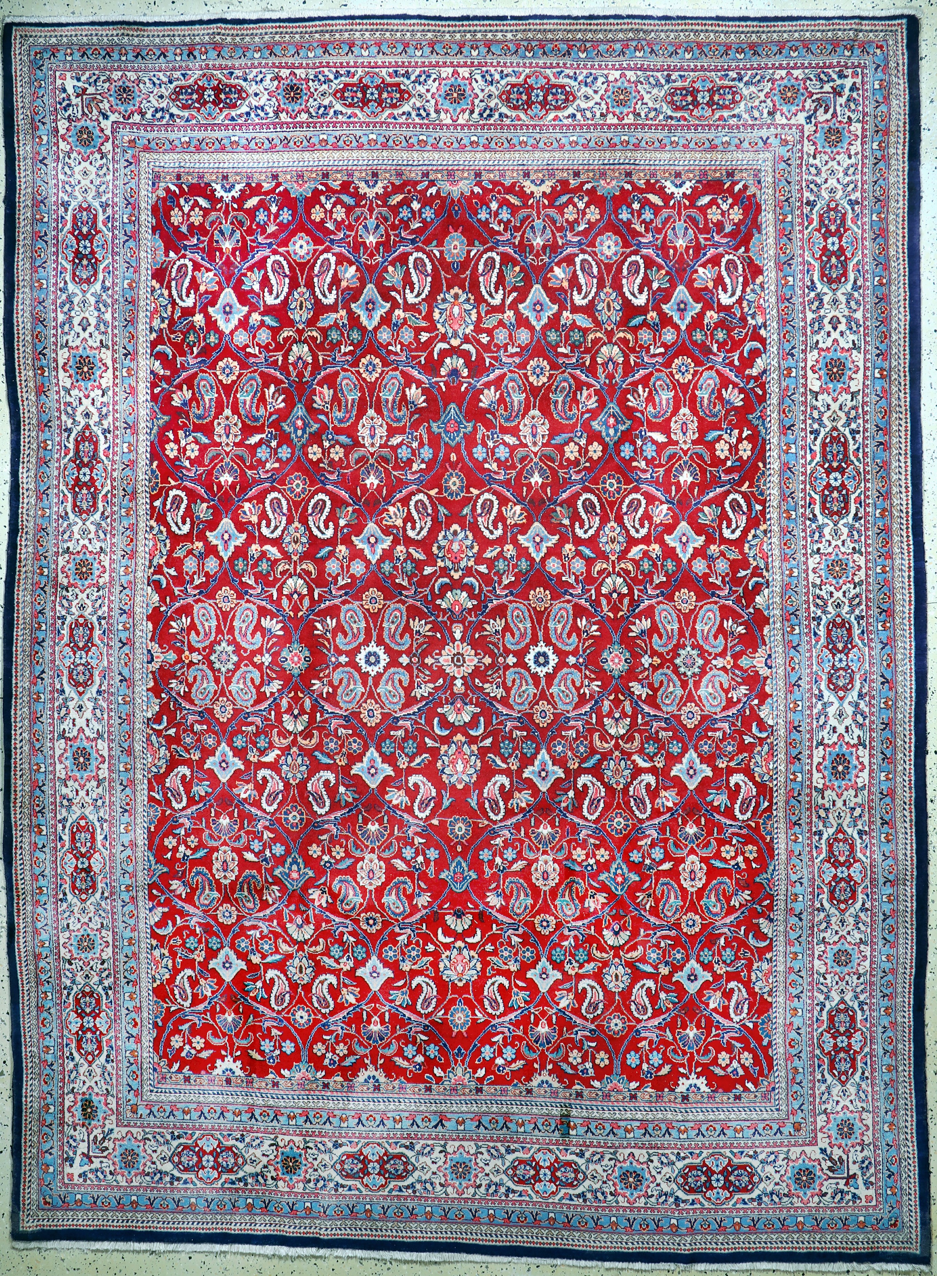 Image 27017384 - Sarogh, Persien, Mitte 20.Jhd, Wolle auf Baumwolle, ca. 330 x 240 cm, EHZ: 2 ...