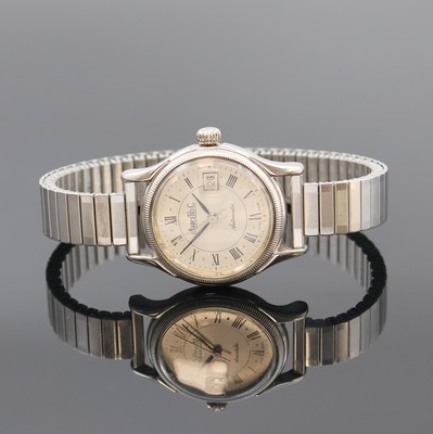 27017976c - MARCELLO C Armbanduhr in Stahl, Schweiz um 2000, Automatik, beids. vergl. Geh., Boden ...