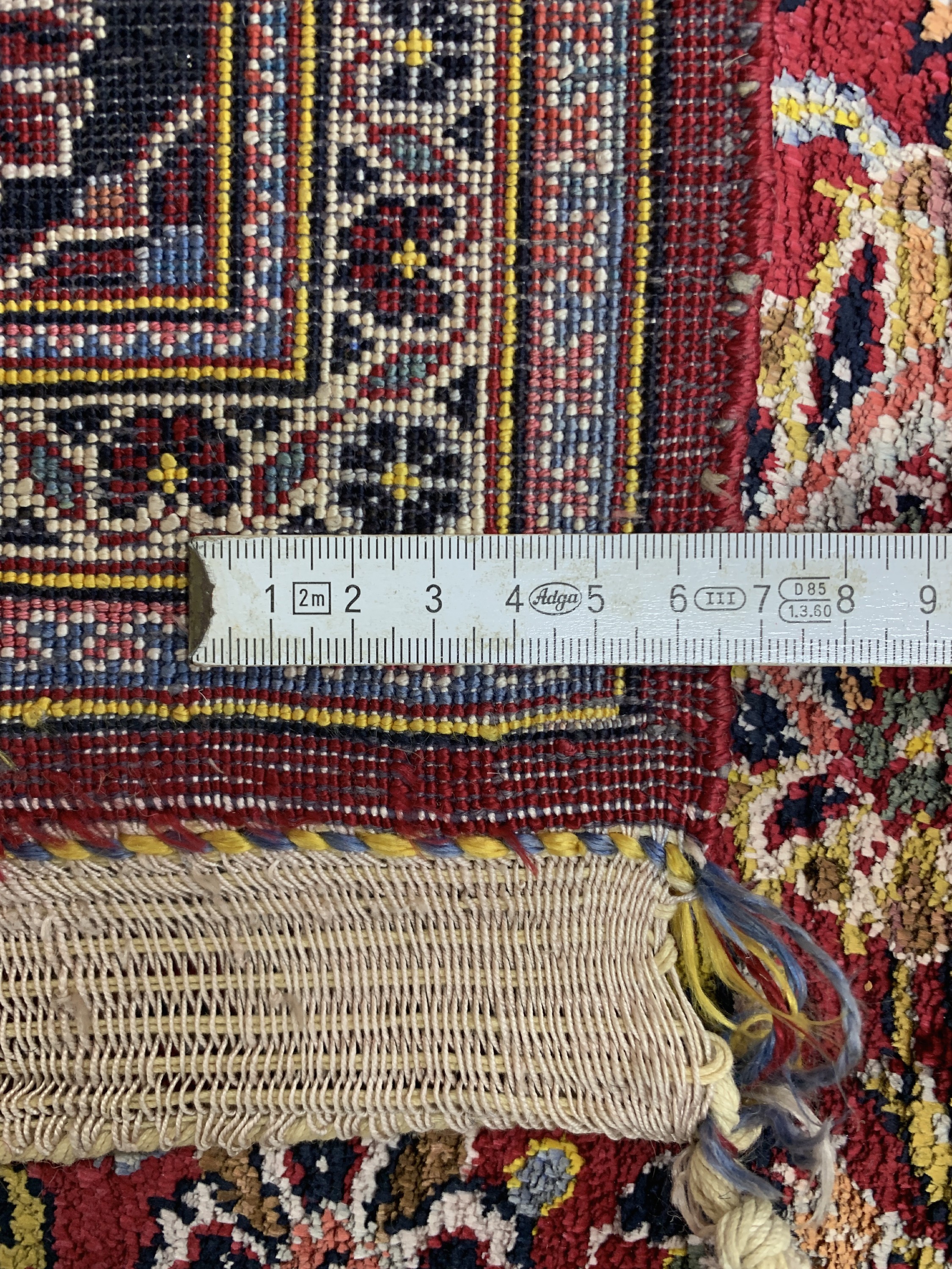Detail g: Seiden Keschan, Persien, Anfang 20.Jhd, reine Naturseide, ca. 207 x 137 cm, EHZ: 2