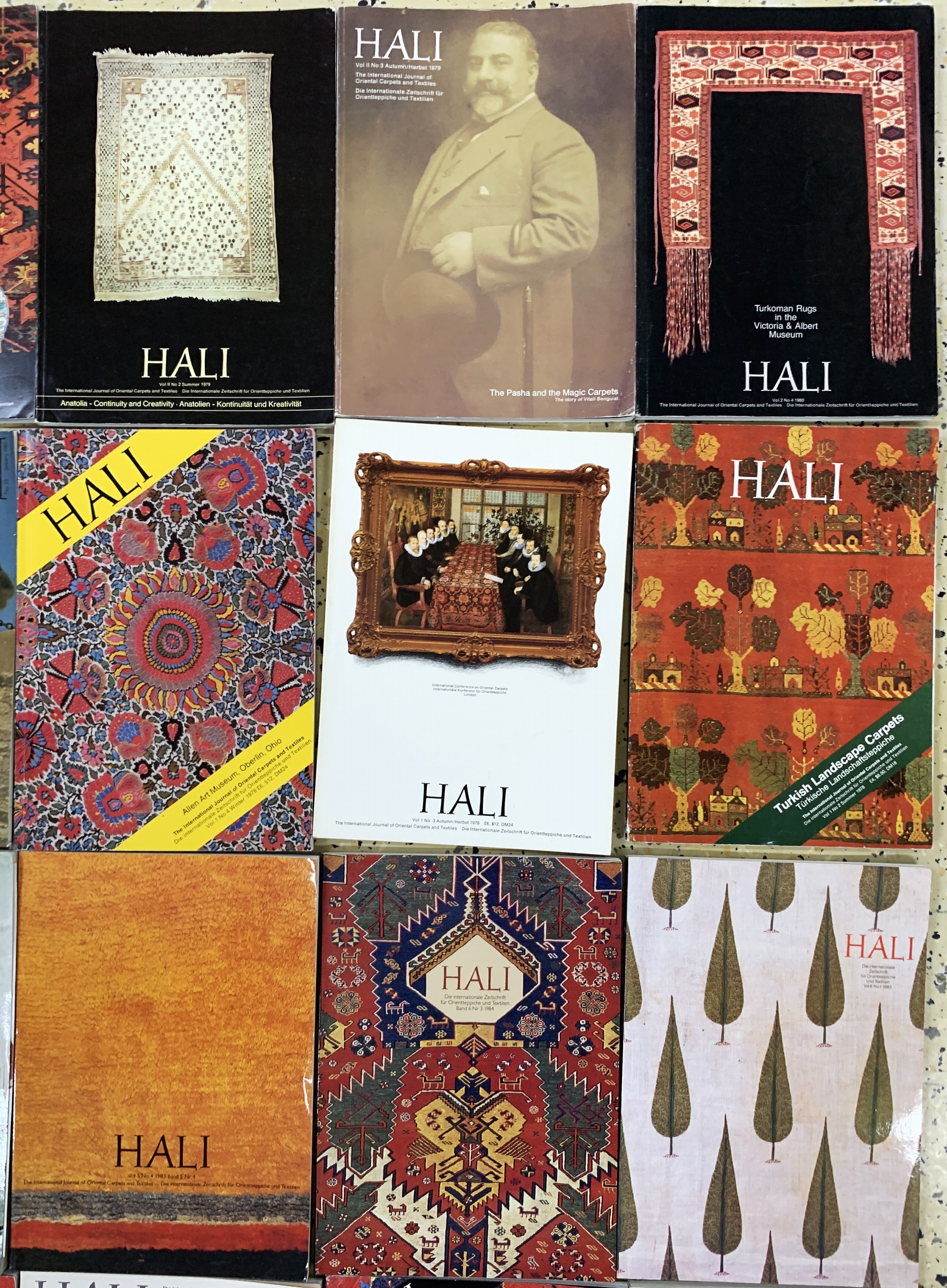 Detail c: 25 alte Hali Magazine.