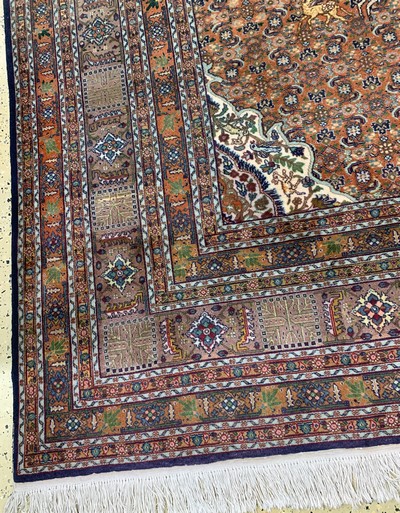 27018016c - Täbriz fein, Persien, Mitte 20.Jhd., Korkwolle mit Seide, ca. 383 x 295 cm, EHZ: 2 ...