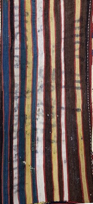 27018033d - Shahsawan Mafrasch antik, Persien, um 1900,Wolle auf Wolle, ca. 105 x 67 x 46 cm, EHZ: 2