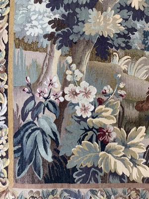 27018042e - Flandern´Tappiserie´, Anfang 20.Jhd, Wolle auf Baumwolle, ca. 215 x 166 cm, EHZ: 2