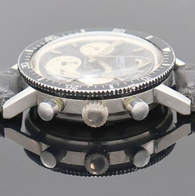 27018871d - BWC Armbandchronograph in Stahl Referenz 993000, Schweiz um 1975, Handaufzug, Boden ...