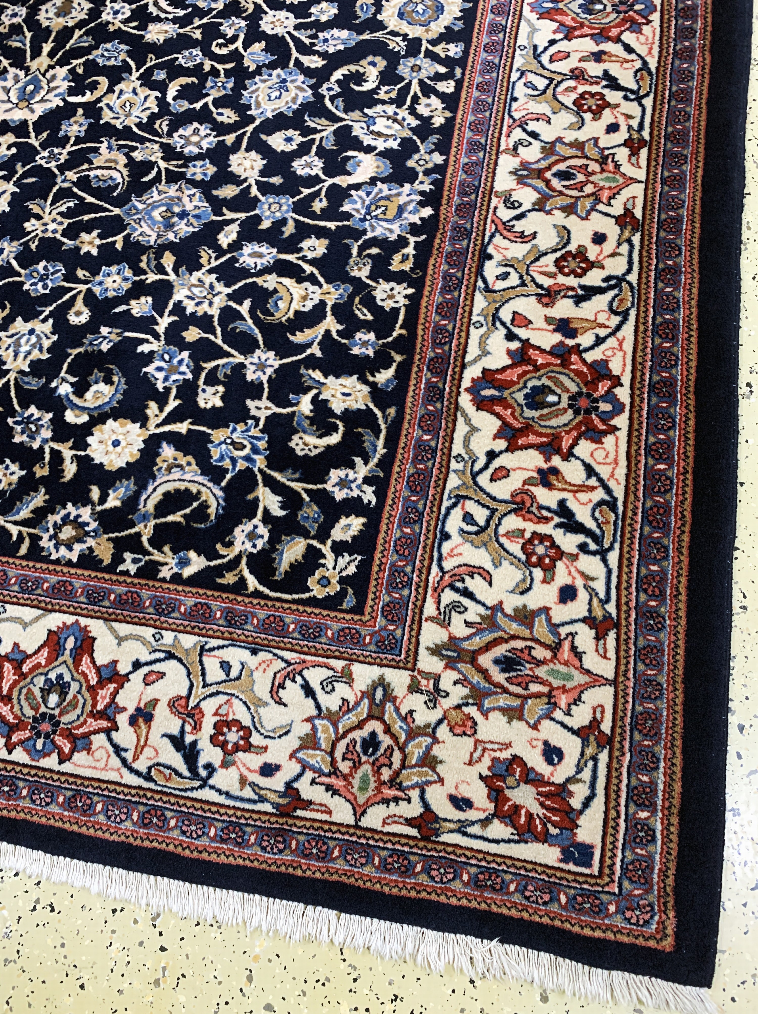 Detail a: Sarogh, Persien, Mitte 20.Jhd, Wolle auf Baumwolle, ca. 302 x 220 cm, EHZ: 2