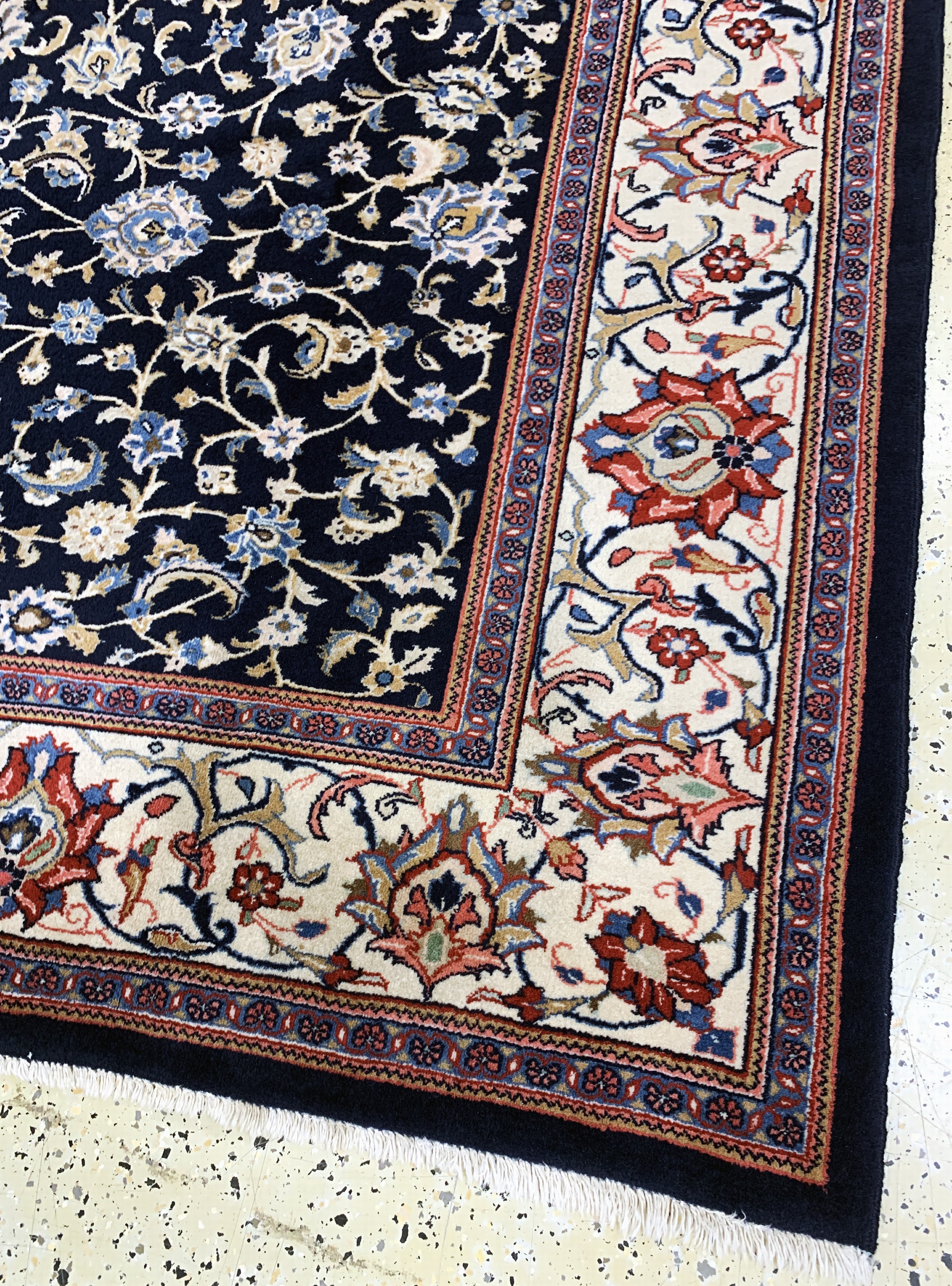 Detail d: Sarogh, Persien, Mitte 20.Jhd, Wolle auf Baumwolle, ca. 302 x 220 cm, EHZ: 2
