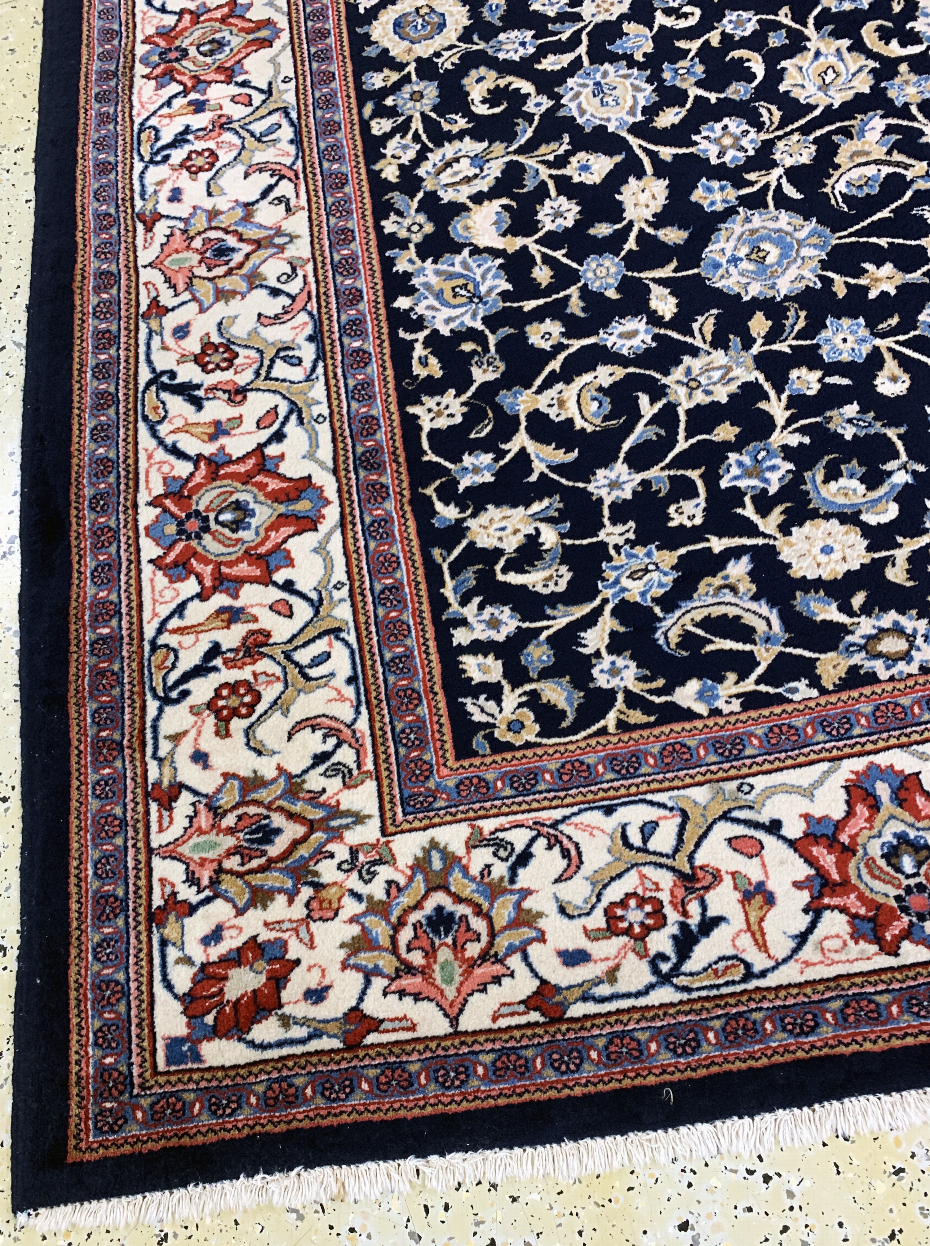 Detail f: Sarogh, Persien, Mitte 20.Jhd, Wolle auf Baumwolle, ca. 302 x 220 cm, EHZ: 2