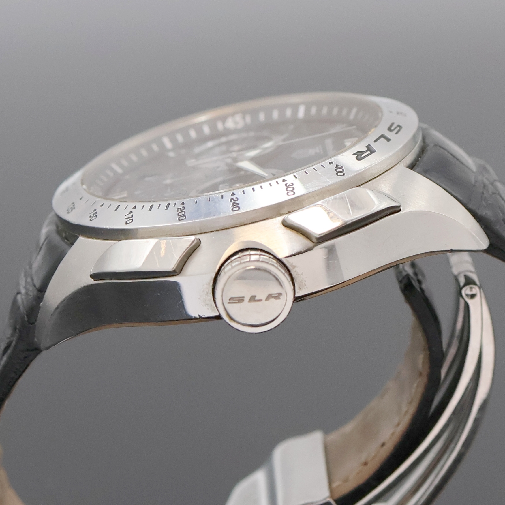 Detail f: TAG HEUER auf 3500 Stück limitierter Armbandchronograph Sondermodell SLR Referenz CAG2110, Automatik, Schweiz um 2006, Edelstahlgeh. inkl. orig. ...