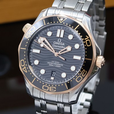 27019136b - OMEGA Herrenarmbanduhr Seamaster Diver Referenz 210.22.42.20.01.002, Automatik, ...