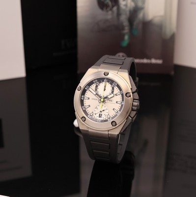 Image IWC seltene, auf 250 Stück limitierter Armbandchronograph Edition Nico Rosberg Referenz ...